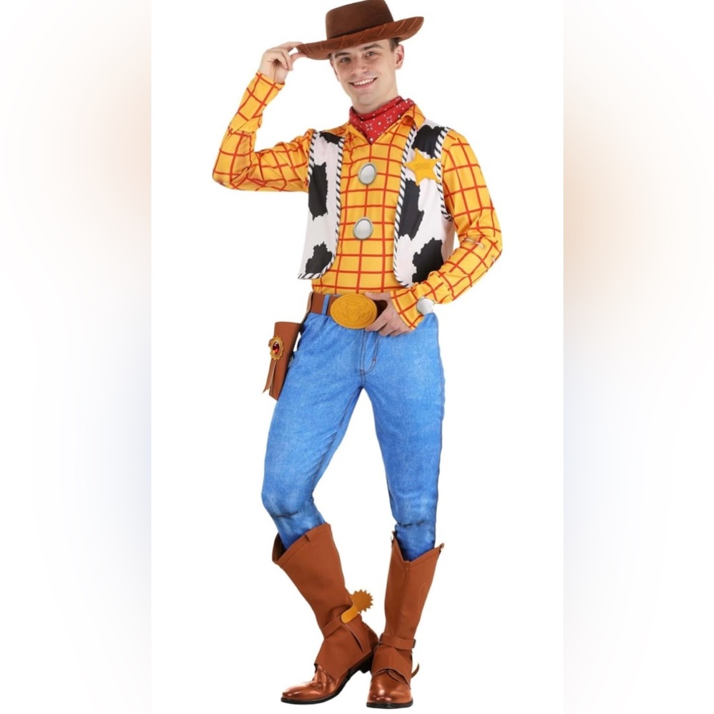 Woody Costume with Hat and Vest